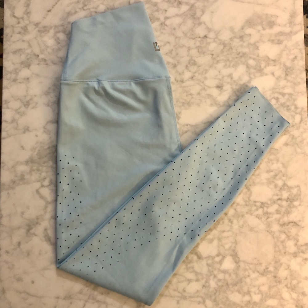Buffbunny Allure Laser Leggings Arctic Blue; small